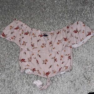 Lightly worn crop top